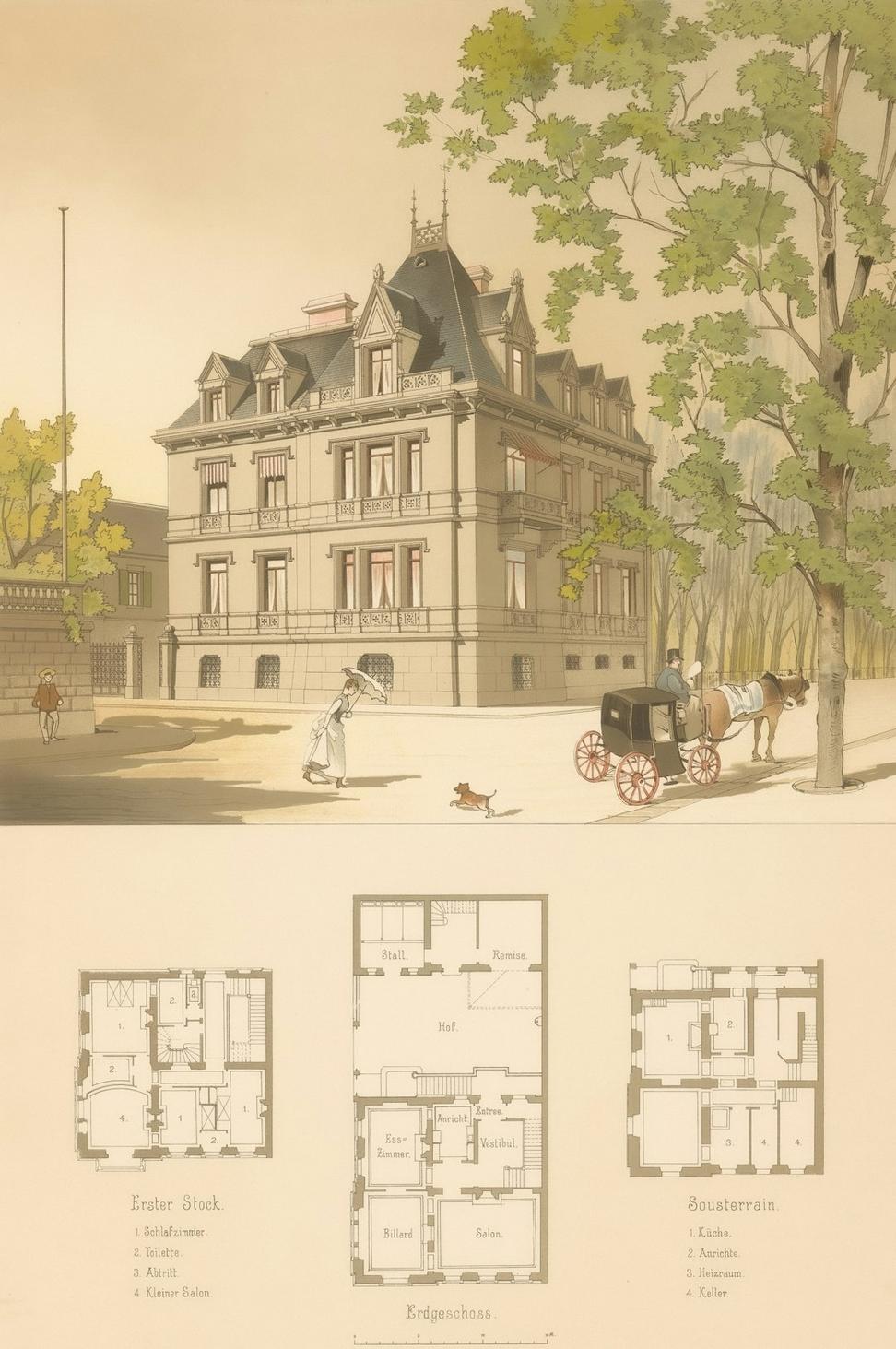 Heritage architecture plans