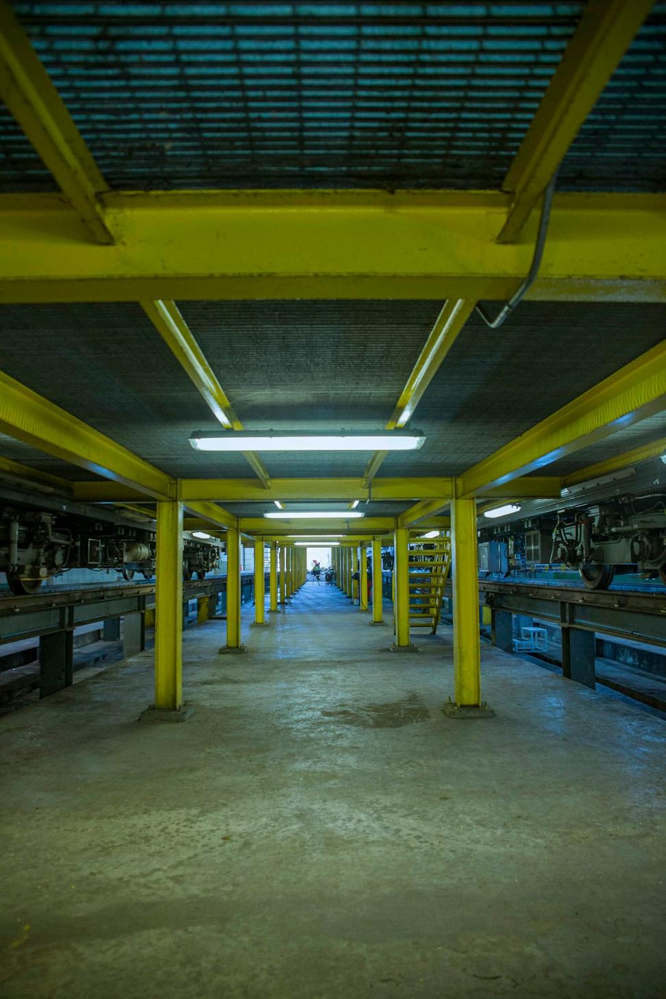 Manufacturing hub interior